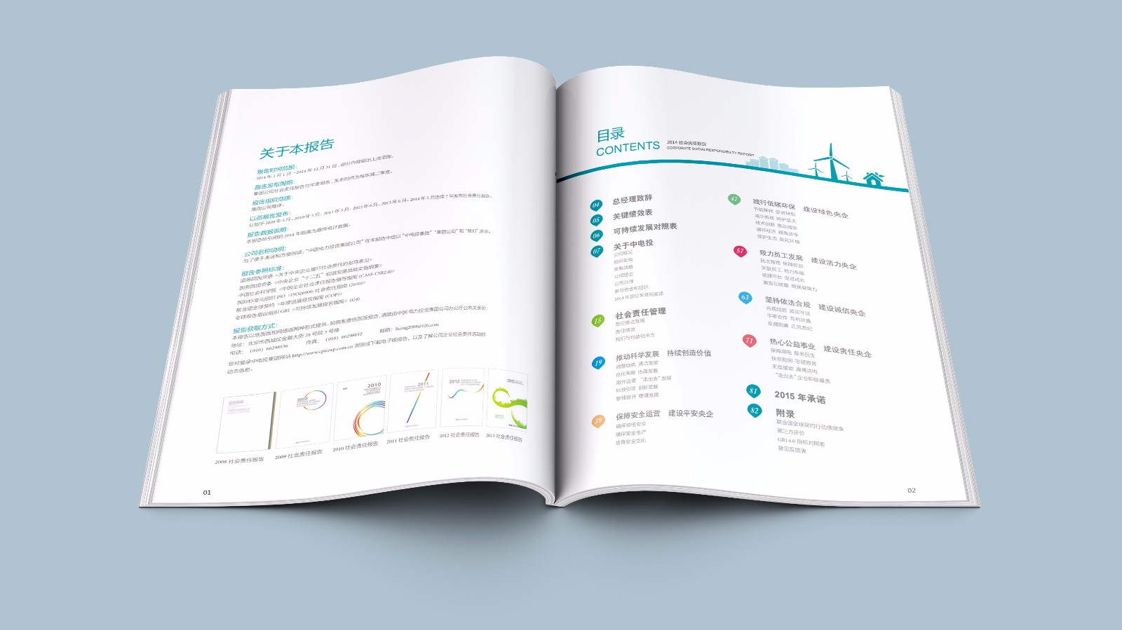 國家電力社會責(zé)任報(bào)告設(shè)計(jì)制作